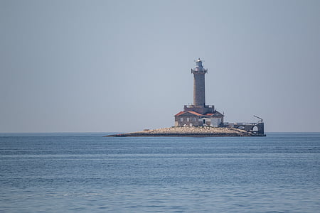 lighthouse across body of water thumbnail