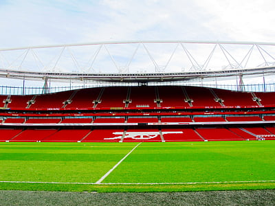 stadium under cloudy sky thumbnail