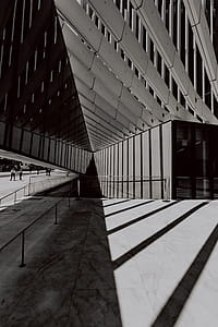 Modern white building, EDP Headquarters of architect Aires Mateus, Lisbon, Portugal thumbnail