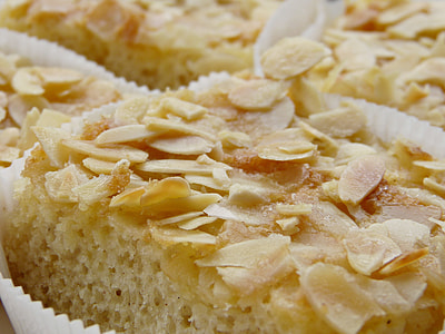 muffin with nuts in close-up photography thumbnail