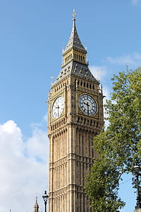 Big Ben Under Blue and White Sky during Daytime thumbnail
