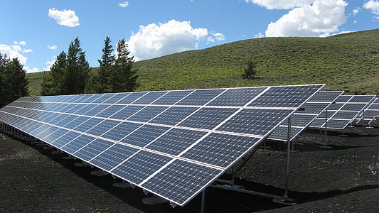 black solar panels at daytime thumbnail