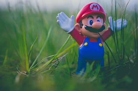 shallow focus photo of Super Mario figure thumbnail
