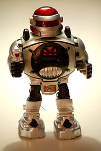 toddler's gray and black robot thumbnail