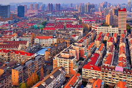 bird's eye view of high-rise building thumbnail