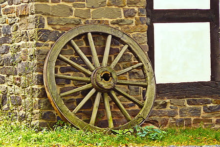 brown wooden wheel thumbnail