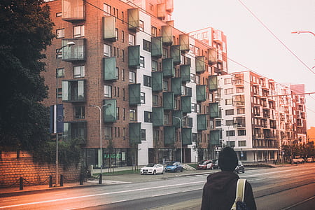 light, city, cars, road thumbnail