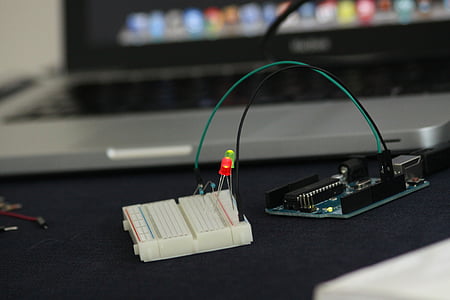 white and blue circuit boards thumbnail