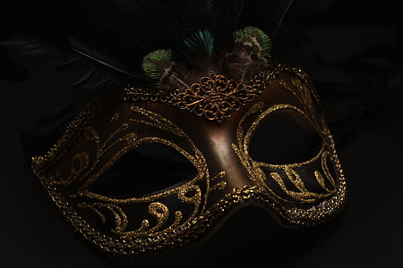 photo of brass-colored mask thumbnail