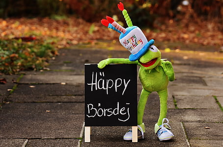 Kermit the Frog holding signboard thumbnail