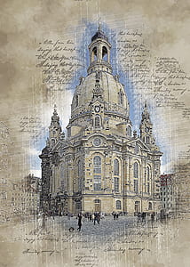 cathedral sketch thumbnail