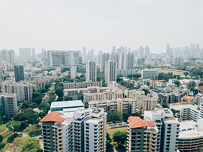 aerial photography of cityscape thumbnail