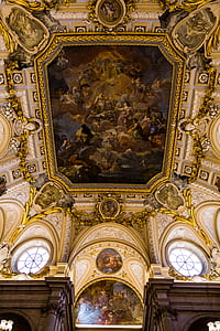 low-angle photo of religious painted ceiling thumbnail