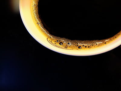 black coffee on white ceramic mug thumbnail