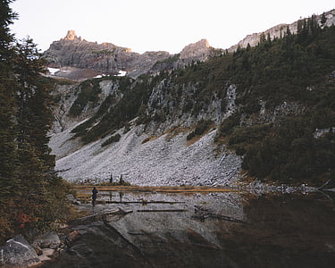 landscape photography river between mountains thumbnail
