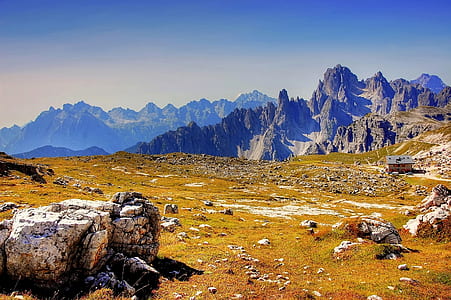 gray rocky mountains during daytime thumbnail