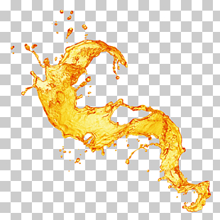 Orange juice Tomato juice Apple juice, HD splashing orange juice, water in air PNG clipart