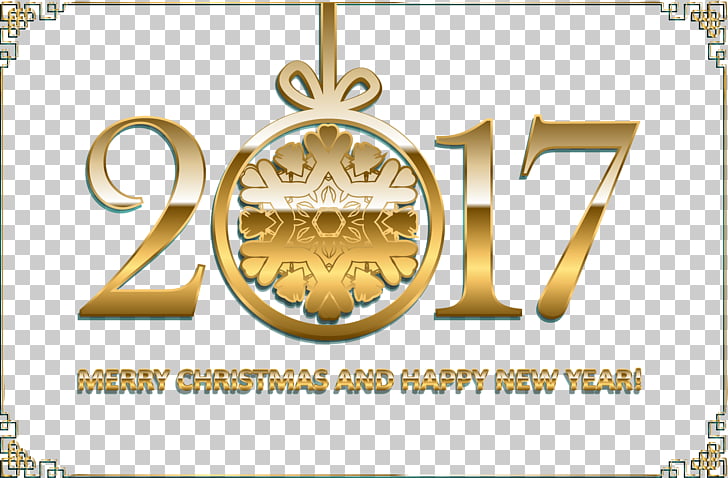 Computer File Antique Gold Frame Banner New Year S Eve 2017 Png