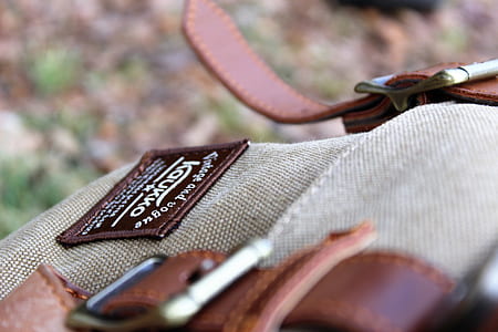 gray and brown bag thumbnail