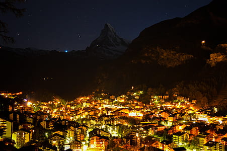 cityscape during nighttime thumbnail