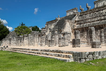 grey brick temple at daytime thumbnail