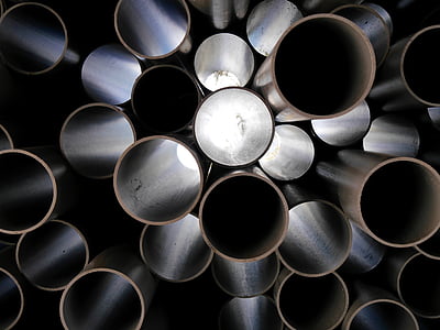 gray steel tube lot thumbnail
