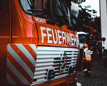 Red Mercedes-benz Firetruck thumbnail
