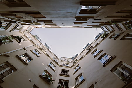 low angle photography of highrise building thumbnail