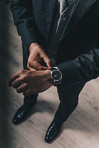 Mens Suit & Watch Photo thumbnail