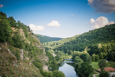 River Between Vranov Mountains thumbnail