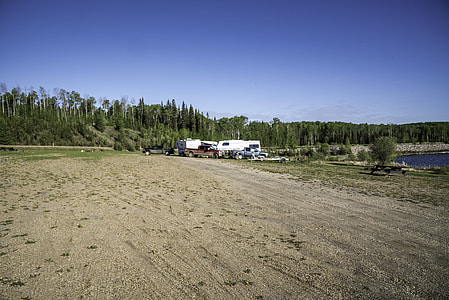 RV's at Hutch lake Camp, Alberta thumbnail