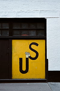 closeup photo of black and yellow US box thumbnail