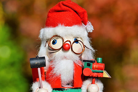 Santa Claus nut crucker selective focus photography thumbnail