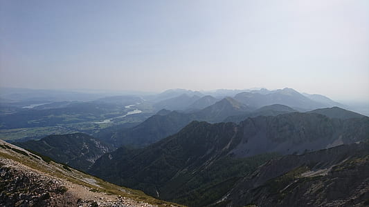 aerial photography of mountain thumbnail