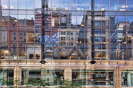 architectural photography of gray building thumbnail