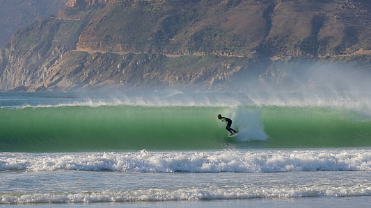 person riding on white surfboard thumbnail