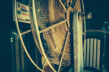 focus photography of magnetic film reel thumbnail