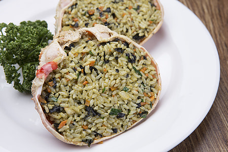 Crab Shell Fried Rice, Snow Crab thumbnail