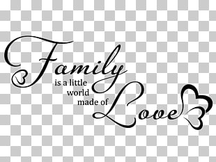 Wall decal Nursery Living room Bedroom Idea, I Love My Family PNG clipart