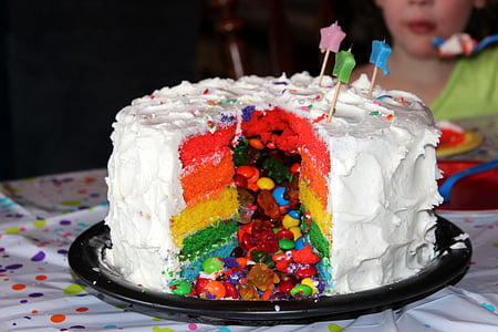 white icing-covered cake thumbnail