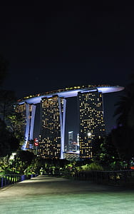 gray city buildings during nighttime thumbnail
