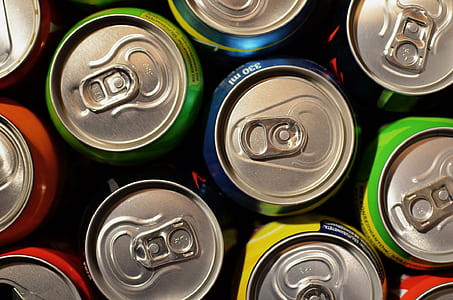 bunch of assorted-color beverage can thumbnail
