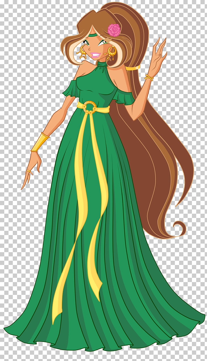 Flora Artist Winx Club Season 7 Summer Style Png Clipart Free