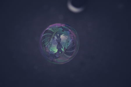 selective focus photography of bubble thumbnail