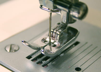 gray metal sewing machine neddle thumbnail