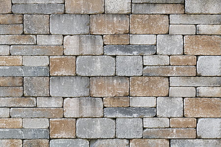 gray and brown bricks thumbnail