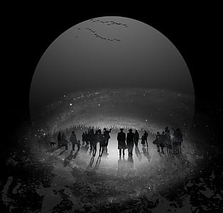silhouette of people illustration thumbnail