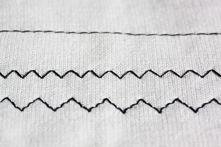 zigzag embroidered textile thumbnail