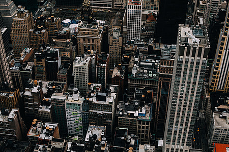 aerial photography of high-rise buildings thumbnail