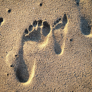 footprints in the sand thumbnail